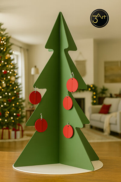 3art Metal Новогодишна украса за коледно дърво – модерен аксесоар за бюрото и дома