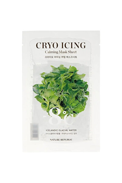 Nature Republic Cryo Icing Calming Mask Sheet Masca de fata calmanta 27 ml