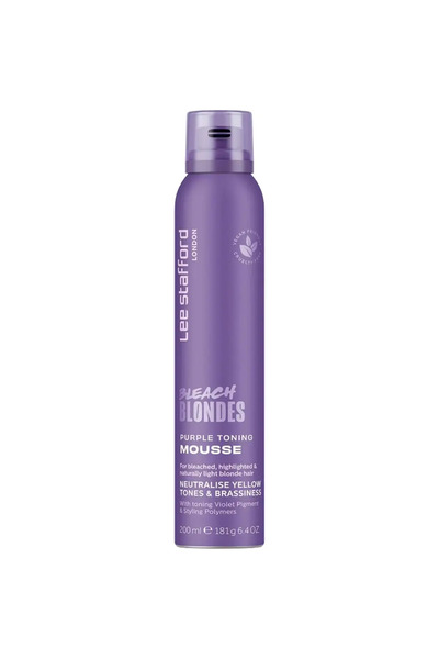 LEE STAFFORD Bleach Blondes Purple Toning Mousse Hair tinting mousse 200 ml
