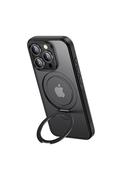 Ugreen Protective magnetic case with stand LP764 for iPhone 15 Pro Max 6.7 inches (Black)