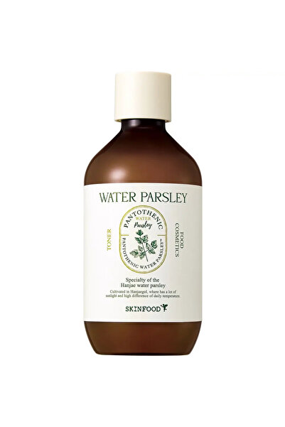SKINFOOD Pantothenic Water Parsley Toner Toner de fata cu extract de patrunjel 300 ml