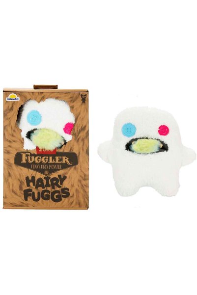 Fuggler Hairy Fuggs Peluş S1 - 8-Beyaz Oogah Boogah