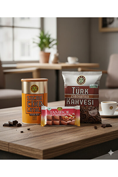 Kahve Dünyası X KD TAMBOL ÇİLEK MİLFY DOL.100G X SICAK ÇİKOLATA SADE 400G X Ç...