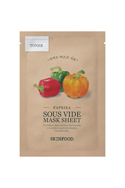 SKINFOOD Paprika Sous Vide Mask Sheet Face mask with paprika extract 18 gr