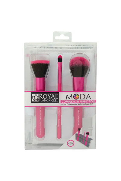 ROYAL AND LANGNICKEL Moda Complexion Perfection Brush Set 4 Pieces Pink