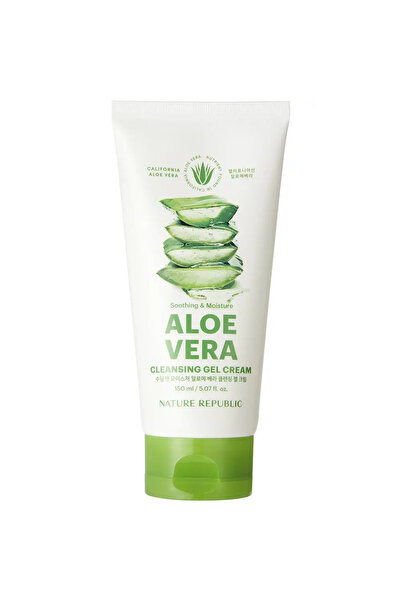Nature Republic Soothing and Moisture Aloe Vera Cleansing Gel Cream Moisturizing gel cleansing cream 150 ml