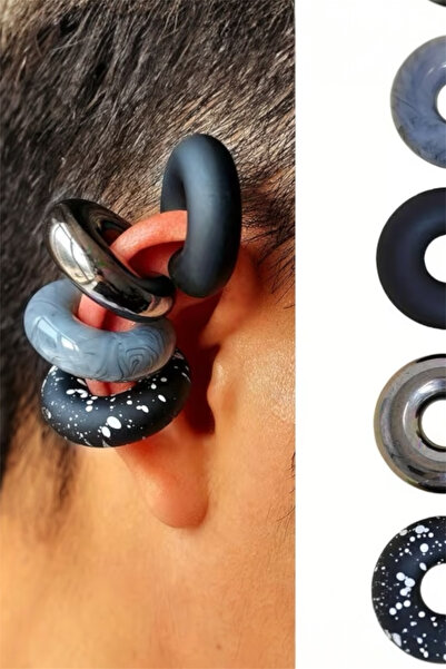 Pinty Design 4 Pieces Ear Cuff Non-Pierced Earring Set