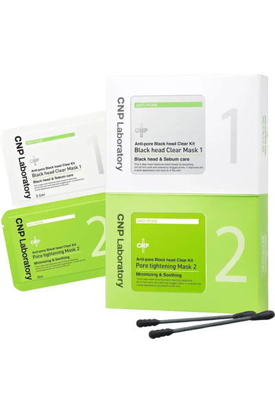 CNP Laboratory Anti Pore-Black Head Perfect Clear Kit Masca de fata