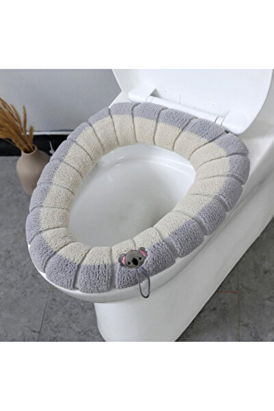 OEM Husă bej pentru capacul de toaletă, diametru 31 cm – confort și stil pent...