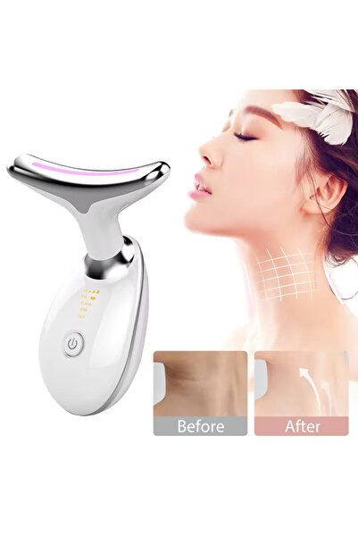 Generic Light Facial & Neck Massager - Home Skincare Tool