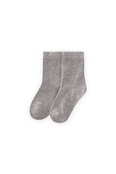 Cigit Children's Socks 2-10 Years Gray Melange