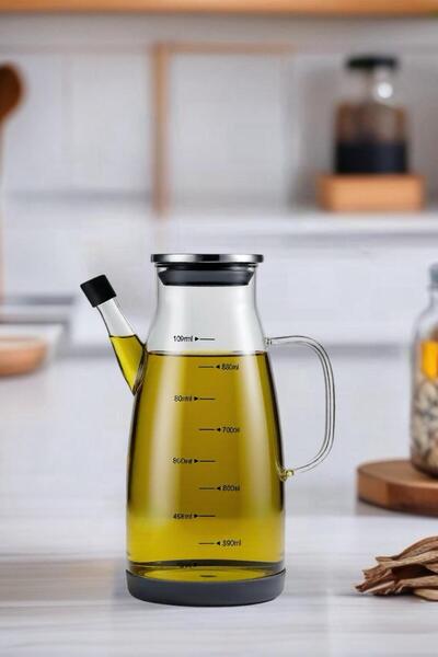 ZÜRİH COLLECTİON Tekli Metal Kapaklı Yağdanlık Slikon Altlıklı Paslanmaz Çeli...