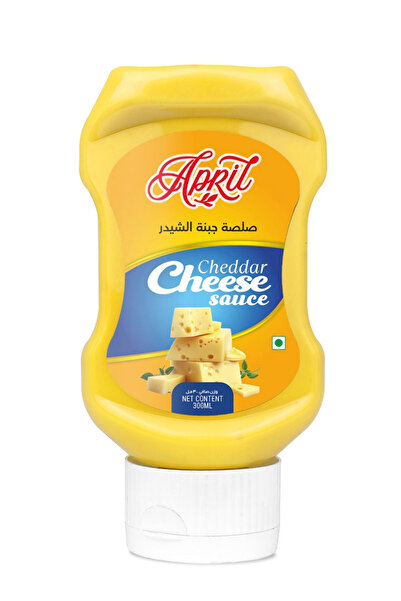 APRİL صلصة الجبن الشيدر 300 مل