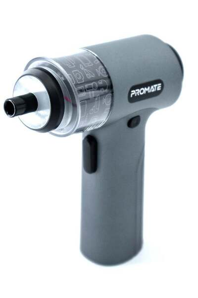 Promate Mahali 36-IN-1 Wireless Rechargeable Screwdriver With 32 S2 Steel Bits