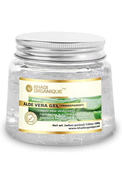 Khadi Organique Aloevera Gel For Glowing Skin - 200ml