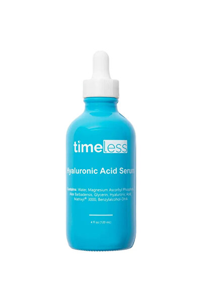 Timeless Skin Care Hyaluronic Acid + Vitamin C Serum Ser de fata cu efect ilu...