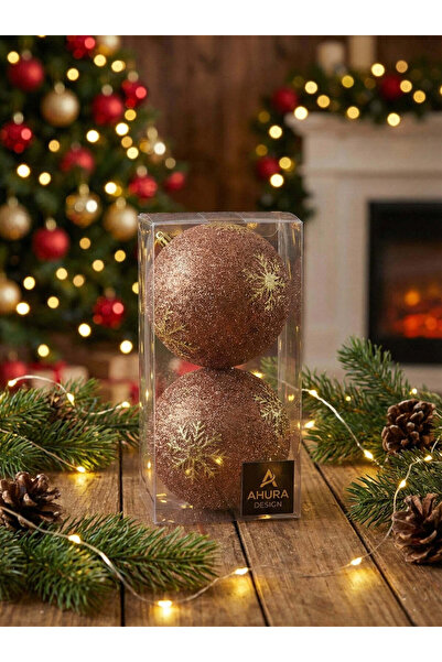 OEM Set de 2 globuri de Crăciun premium - 09