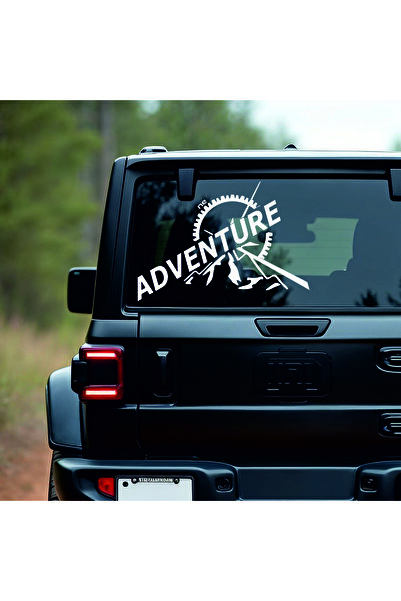 StickITsibiu Mountain Adventure – 4×4 Off-Road Car Sticker – Dimensions 30x21cm.