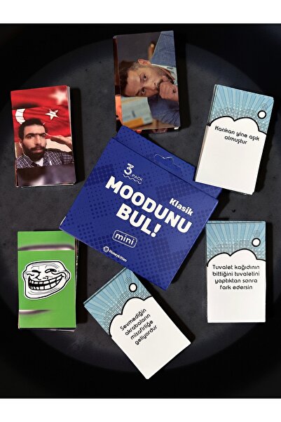 TOYZ PLAY لعبة بطاقات مودونو بول الكلاسيكية المصغرة 3. حزمة 45 بطاقة