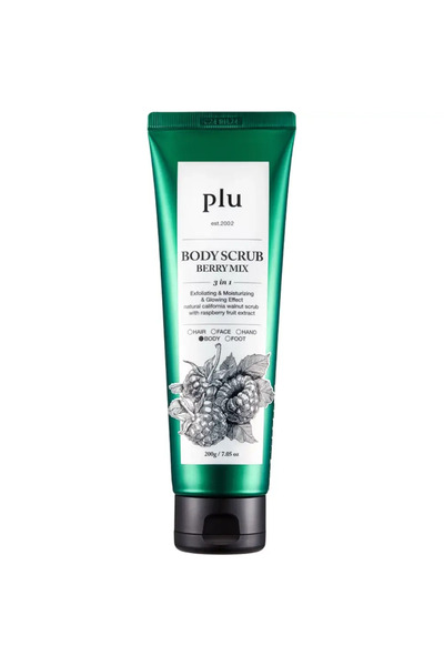 PLU Body Scrub Berry Mix Exfoliant de corp cu extract cu fructe de padure 200 gr