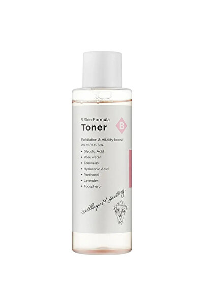 Village 11 Factory B Skin Formula Toner Toner de fata exfoliant 250 ml