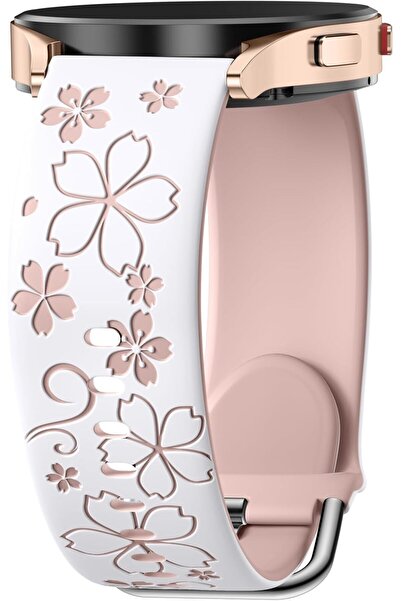 Upeak سوار منقوش بنقوش زهرية متوافق مع ساعة سامسونج جالاكسي