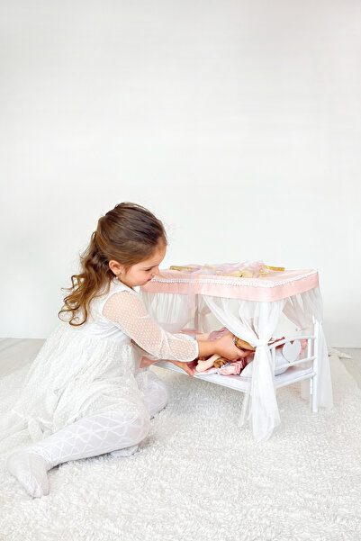 PAMUKA Cibinlikli Oyuncak Yatak-Doll Bed Canopy