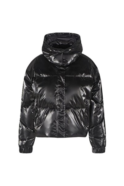 EA7 Geaca MOUNTAIN WINTER JACKET COATED BOMBER EXTRA PADDED Femei