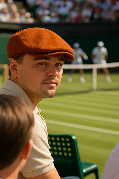 Zee Kışlık Yün London Model Kasket Spor Kasket Şapka Kiremit rengi