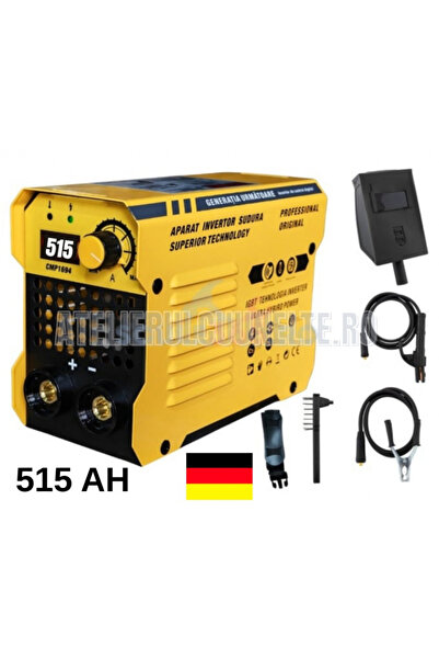 Campion Aparat de sudură cu invertor profesional 515AH 1,5-5 mm 220 W + acces...