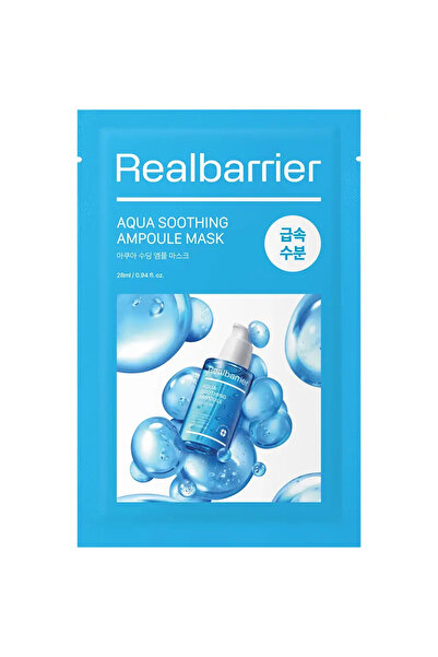 Real Barrier Aqua Soothing Ampoule Mask Face mask 28 ml