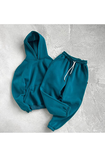 THANBUTİK Set supradimensionat din fleece cu trei fire