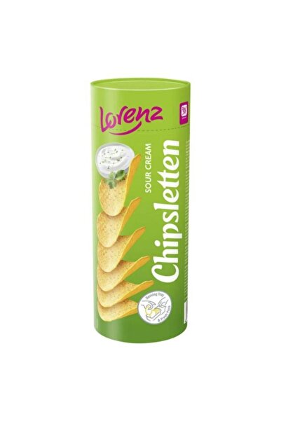 LORENZ Ekşi Krema Aromalı Patates Cipsi 100 G – Ferah Krema Lezzeti