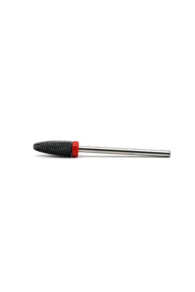 Pauco Profesional Bit Cap Freza Unghii Ceramica, Porumb, Rosu(Fin), Pauco - 1...