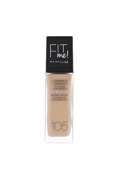 Maybelline New York Maybelline Fit Me Luminous + Smooth Foundation - Liquid foundation for luminous, even skin (105 Natu