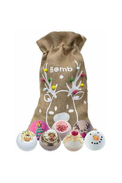 Bomb Cosmetics Set cadou Crăciun Rein- Cheer Sac de jută