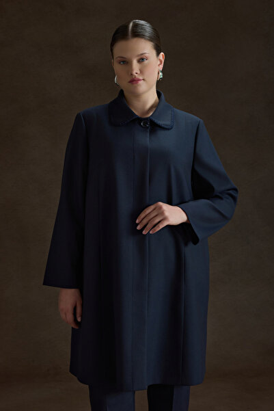 Aker Lacivert Dokuma Kap