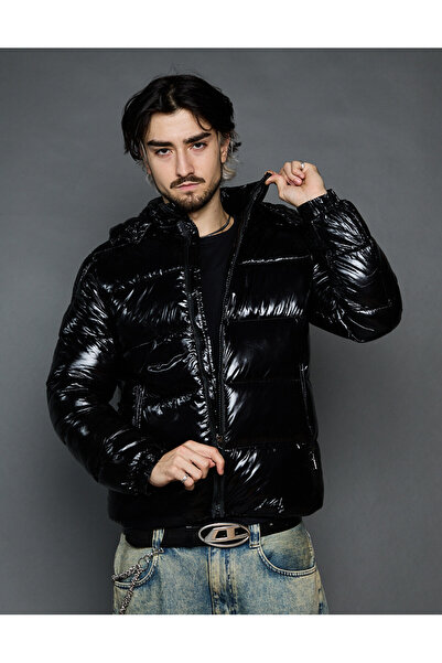 Zoe Studio Jachetă neagră strălucitoare - Classic V2