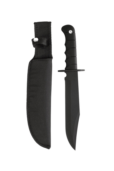 Mil-Tec Bowie Blade Black Hunting Knife