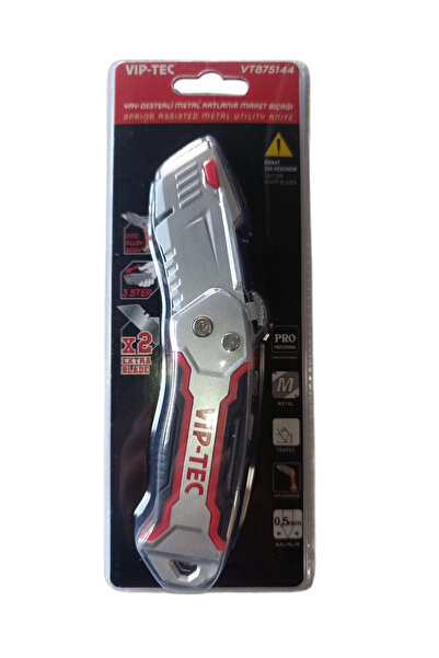 viptec VIP-TEC VT875144 Metal Katlanır Maket Bıçağı