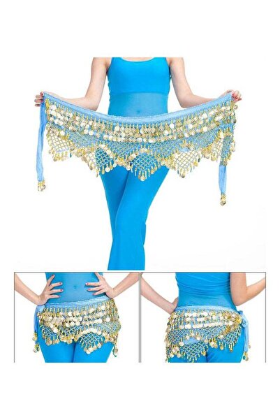 genernic Belly Dance Waist Chain - Blue