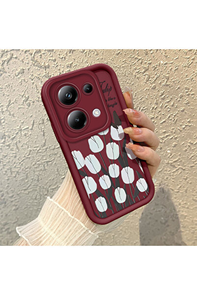 Hontinga حافظة هاتف من السيليكون الناعم مضادة للسقوط لهاتف Xiaomi Poco M6 Pro 4G