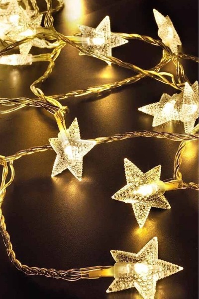 iThink Original Accessories iThink 20 LED Yıldızlı Dekor Işık – fişli Sıcak S...