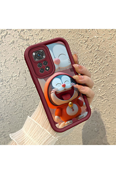 Hontinga حافظة هاتف من السيليكون الناعم متوافقة مع هاتف Xiaomi Redmi Note 11