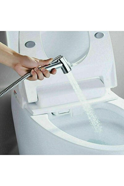 OEM Bidet set with 1.5m metal hose, bidet faucet and chrome shower holder