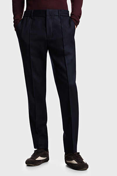 Emporio Armani Çimalı Wool Blend Regular Fit Straight Leg Trousers Men's Pants Em003669 Af18507 Ub