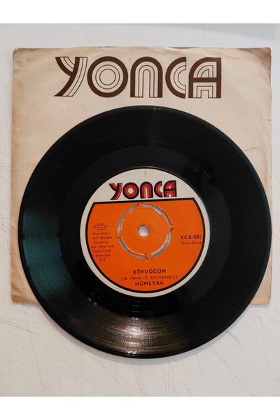 Plakperest Hümeyra – Kördüğüm / Yol - 1969 Türkiye Basım 45 lik Plak-2.el