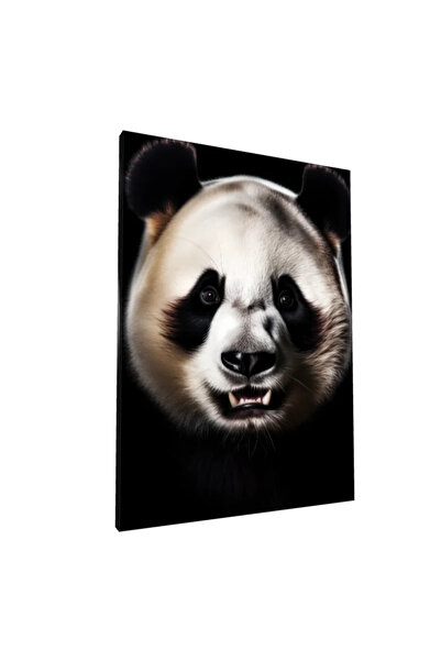PozaTablou Pânză: Portret realist de panda 50x70 cm