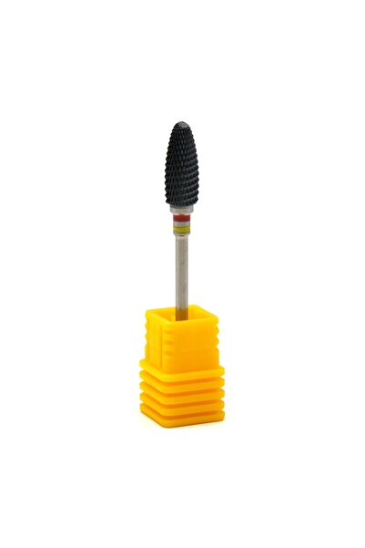 Pauco Profesional Bit Cap Freza Unghii Ceramica, Rosu-Galben(Echilibrat), Pauco - 6410801