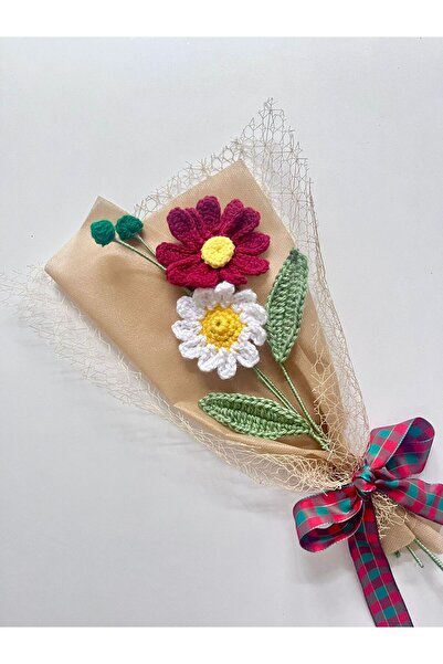 HENERA El Örgüsü Yılbaşı Buketi - Sevgililer Günü - Hediyelik-Doğum Günü